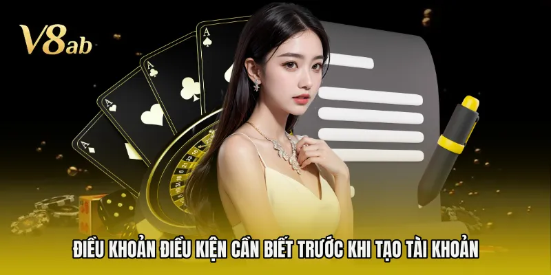 Điều khoản điều kiện cần biết trước khi tạo tài khoản