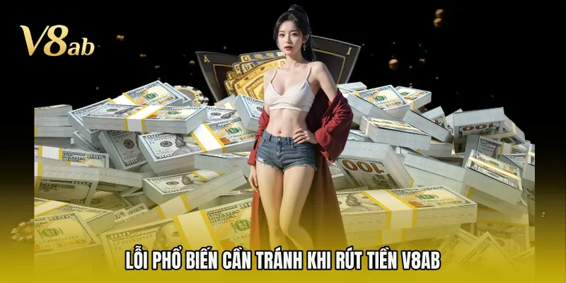 Lỗi phổ biến cần tránh khi rút tiền V8AB